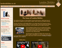 Tablet Screenshot of londonskittles.co.uk
